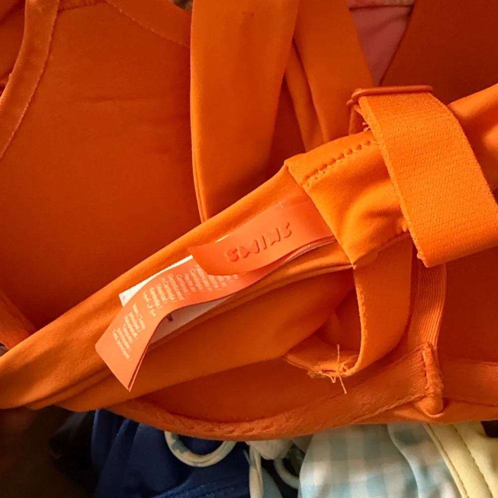 SKIMS Vibrant Orange Bikini